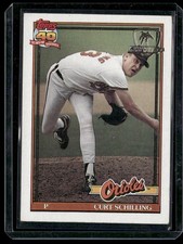1991 Topps #569 Curt Schilling Desert Shield picture