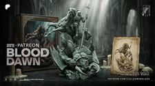 1:6 Blood Dawn Julles Modelado Fan Art UNPAINTED Resin Garage Kit picture