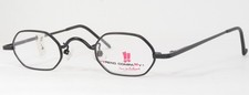 Vintage TREND COMPANY TC 1791 2 Black UNIQUE RARE EYEGLASSES FRAME 38-24-138mm picture
