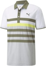 PUMA Golf Men's Polo Shirt - Short Sleeve - Mattr One Way - Men's Medium picture