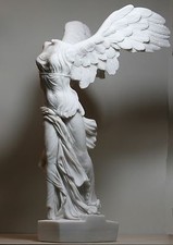 Winged Nike Victory of Samothrace Cast Marble Greek Statue Sculpture 14.17in picture