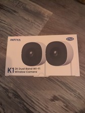 Infiya K1 2K Window Security Camera No Drill Easy Install Indoor Cam picture
