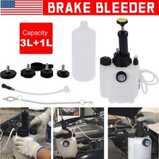 3L + 1L Car Brake Bleeder Clutch Bleeding System Fluid Bleeder Tool Set Kit picture