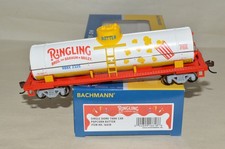 HO Bachmann Silver Series Ringling Bros Circus popcorn butter tank car train picture