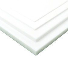 BuyPlastic White (Natural) Teflon PTFE Virgin Plastic Sheet  1/16