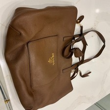 Authentic-Prada Medium Brown Tote picture