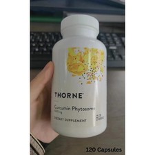 Sealed Thorne Curcumin Phytosome 1000 Mg Supplement, 120 Caps Exp 06/26 picture