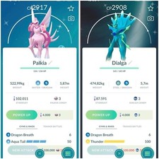 ✨Shiny Dialga, Palkia Origin - P T C - 20kStardust - Description picture
