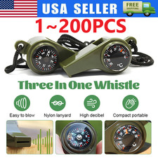 1-200 Very Loud Keychain Whistle for Survival, Sports, Hiking, Outdoor Activity picture