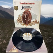 BURT BACHARACH BUTCH CASSIDY AND THE SUNDANCE KID VINYL ALBUM VG VG+ Shrink picture