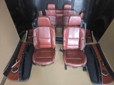 08-13 BMW E93 M3 OEM Complete Convertible Interior w/ Active Headrest - Fox Red picture
