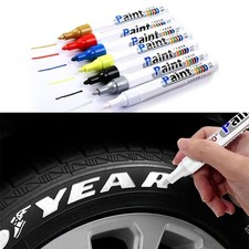 Waterproof Permanent Paint Marker Pen Ink Car Tire Tread Rubber Metal Mechanic picture