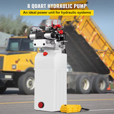 [FreeShip][SALE]⭐SVOPES 12V Hydraulic Power Unit Double Acting 8L Tank 200 Bar⭐ picture