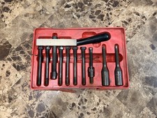 COMPLETE Snap On CJ131 Steering Wheel Puller & Lock Plate Depressor Service Kit picture
