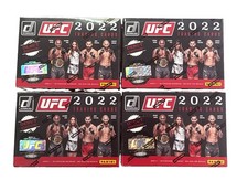 2022 Panini Donruss UFC Blaster Box Lot of 4 Sealed Debut Edition picture