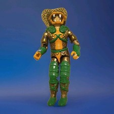 80s TOYS Cobra Serpentor V.1 Vintage 1986 Hasbro GI Joe ARAH Action Figure picture