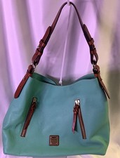 Dooney & Bourke LARGE Cooper Hobo spearmint Pebbled Leather new without tags  picture