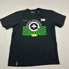 LRG Shirt Men Large Black Resolutionary Tree Graphic Crew Skateboarding Tee L picture