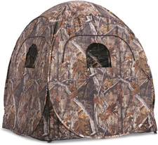Deluxe 4-Panel Spring Steel Hunting Blind 2 Person Ground Tent for Deer & Turkey picture