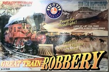 New Lionel Great Train Robbery Model 6-31939 complete ready to run train set picture