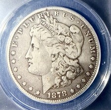 1878-S Morgan Silver Dollar - ANACS VF 20 VAM-109 (Scarce) - Eye Appeal 🤩 picture