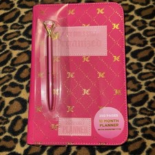 New Juicy Couture Hot Pink & Gold Juicy Girls Stay Organized 2026–2027 Planner picture