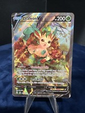 Leafeon V (Alternate Full Art) 167/203 SWSH07: Evolving Skies Holo picture