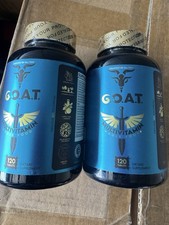 Greatest Of All Time G.O.A.T. Whole Foods Multivitamin Exp 11/2027 2pk 240 Caps picture