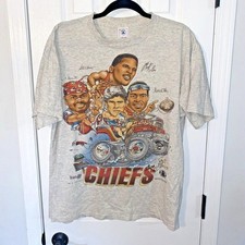 Vintage 1994 Kansas City Chiefs To The Super-Bowl T-Shirt reprint VK17307 picture