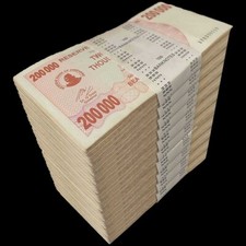 Zimbabwe 1000 x 200000 Dollar 2007 - Pick- 49 - Brick 1000 PCS – USED picture