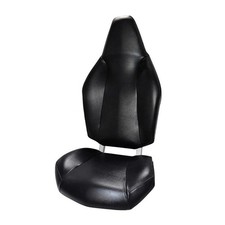 2PCS Seat Back Seat Covers Leather Standard, Black picture