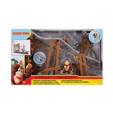 2.5 inch Donkey Kong Action Fgure Deluxe Mine Cart Feature Playset picture