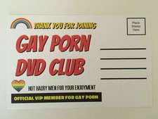 Adult PRANK Mail Postcards Funny Joke Revenge Gag Gift Love Gay - 4 Pack Variety picture