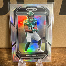 Panini 2022 Prizm Silver Prizm Breece Hall #317 RC Rookie Football Jets picture