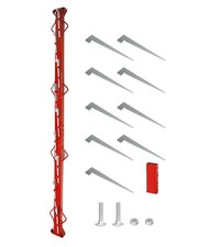 8ft Woven Wire Fence Stretcher Bar with 9 Wedges picture