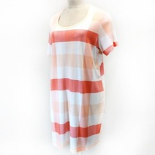 Avenue Catherines Plus Pink Plaid Mother's Day Nightgown Sleep Shirt 18/20 picture