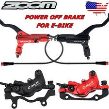 ZOOM HB-876E 4-Pistons Hydraulic Disc Brakes Front&Rear E-Bike Power-Off 160mm picture