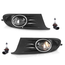 Fog Lights Pair Kit for Volkswagen Golf MK6 Jetta Sportwagen TDI 2010-2014 picture