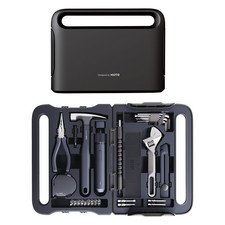 HOTO 40-Piece Household Tool Kit with Smart LED 3 Torque Electric Screwdriver picture
