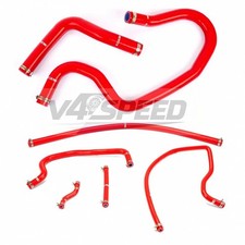 RED Silicone Radiator Cool Heater Hose Kit for Chevrolet SILVERADO 1500 2007-14 picture