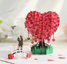 3D Pop Up Greeting Card, Birthday, Happy Anniversary, Wedding, Valentine’s Day picture