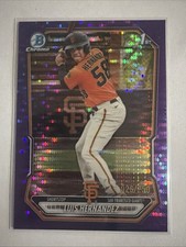 2026 Bowman Chrome Luis Hernandez 1st Bowman Purple Hyper /250 picture
