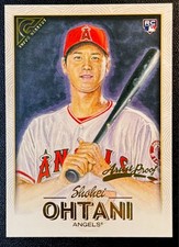 2018 Topps Gallery RC SHOHEI OHTANI - ARTIST PROOF #116. PLEASE READ picture