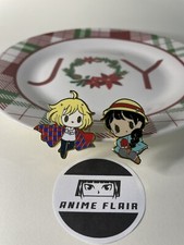Fantasy Pins Magical Wizard In Castle Kawaii Set Of Two Chibi Cute Characters picture