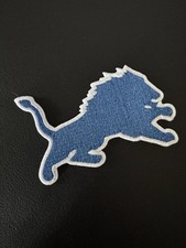 VINTAGE CLASSIC RETRO THROWBACK DETROIT LIONS LOGO PATCH NEW OLD STOCK 🏈 picture