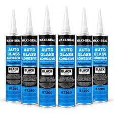 Maxi-Seal Black Polyurethane Windshield Adhesive with Fast Curing Non-sag 6 Pack picture