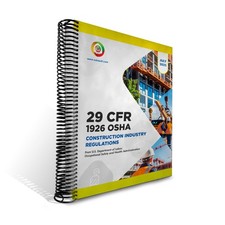 OSHA 1926 Construction Industry July 2025 Book SPIRAL BOUND picture