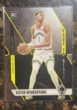 2023-24 Panini Phoenix - Fade to Black Victor Wembanyama #11 Silver (RC) picture