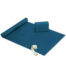 Gaiam Yoga Beginners Kit w/ Block Strap & Meditation Fitness Accessories picture
