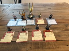 D&D Miniatures Rare Lot Cards Huge Gold Dragon Harbinger Giants of Legend picture